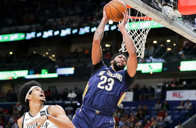 鹈鹕血洗篮网B队，布拉德利高光表现